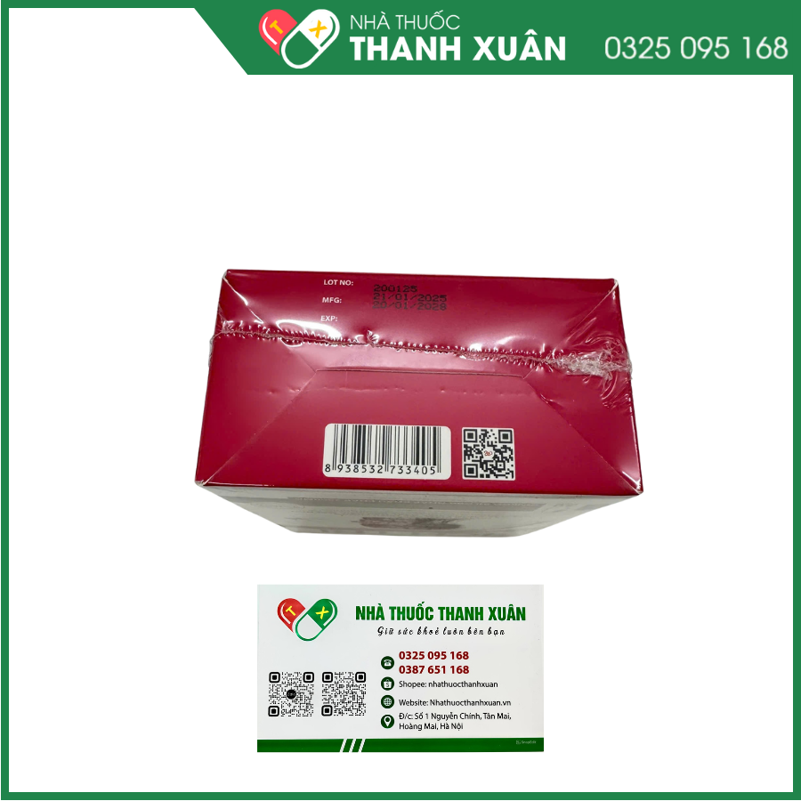 Dưỡng não Ích Trí hỗ trợ hoạt huyết, tăng cường tuần hoàn máu não